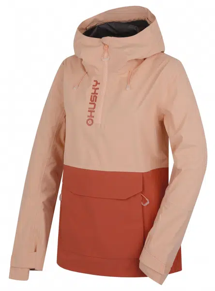 Husky Nabbi L XS, orange Dámská outdoor bunda