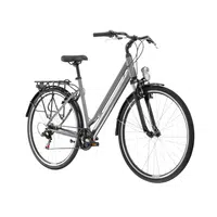 Městské kolo Kross Sentio 1.0 28" - model 2025 M (20", 168-180 cm) grafitová / šedá / lesk