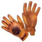 Letní kožené moto rukavice W-TEC Gatorrano hnědá M