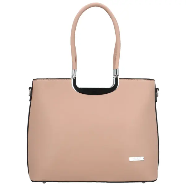 Dámská kabelka do ruky růžová - Delami Bella Rosa