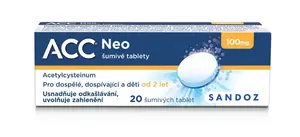 ACC NEO 100 mg 20 šumivých tablet