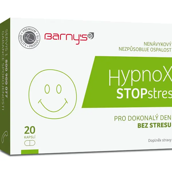 Barny´s HypnoX STOPstres 20 kapslí