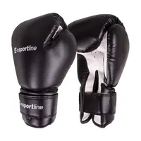 Boxerské rukavice inSPORTline Metrojack černo-bílá 12oz
