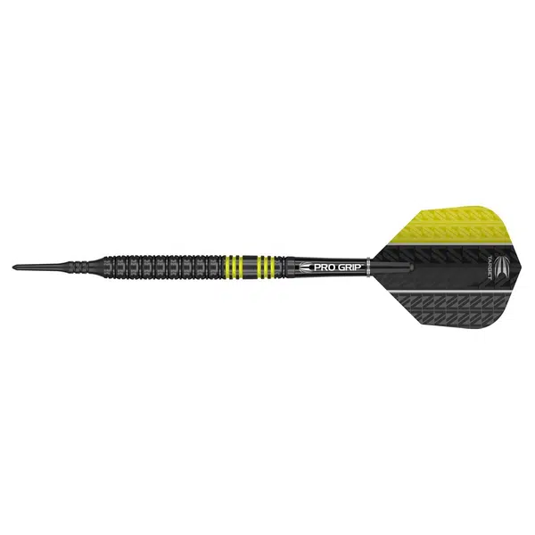 Šipky Target Vapor8 Black Yellow 80% 3ks 19 g