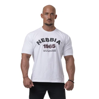 Pánské tričko Nebbia Golden Era 192 White XXL