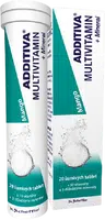 ADDITIVA multivitamín +minerál MANGO 20 šumivých tablet