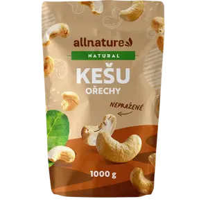 ALLNATURE Kešu jádra natural 1000 g
