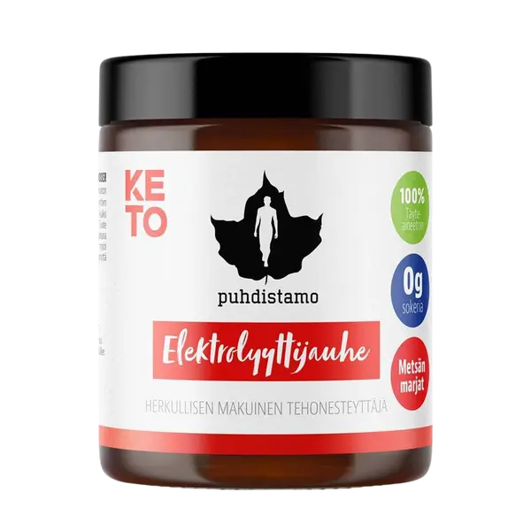 PUHDISTAMO Electrolyte Powder Red berries 120 g