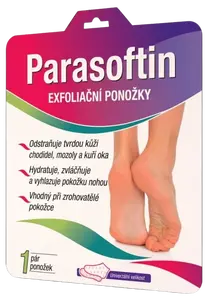 PARASOFTIN Exfoliační ponožky