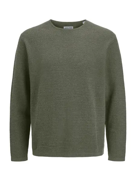 JACK & JONES Sveter 'JJEGeorge'  olivová
