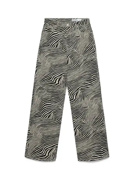 VERO MODA Džínsy 'VMTESSA'  piesková / čierny denim