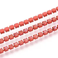 Iron Rhinestone Cup Chains