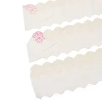 US 4.7-5 Yards Cotton Embroidery Flower Ribbons