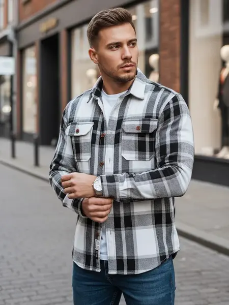 Pánská károvaná košile