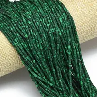 Dyed Synthetic Turquoise Beads Strands