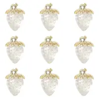 10Pcs Transparent Acrylic Pendants