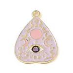 Tarot Style Alloy Eanaml Pendants