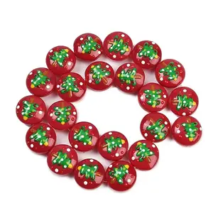 Christmas Handmade Lampwork Enamel Beads