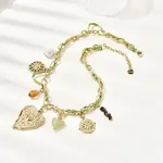 304 Stainless Steel Heart Sun Pendant Cord Necklaces for Women