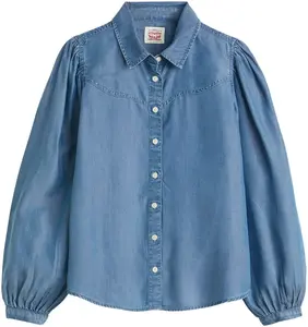 LEVI'S ® Blúzka 'Journey Western Shirt'  modrá denim