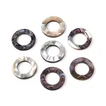 Natural Paua Shell Linking Rings
