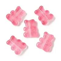 Transparent Spray Paint Glass Beads