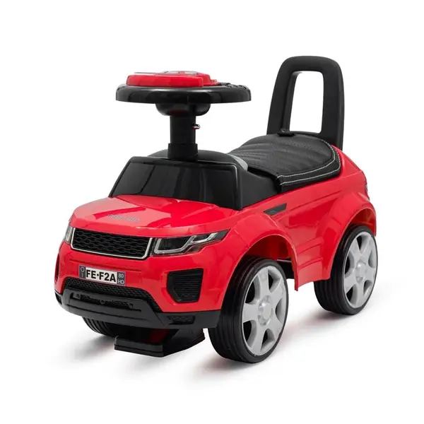 Baby Mix Dětské odrážedlo SUV  Prime červené v kůži