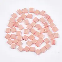 2-Hole Opaque Glass Seed Beads