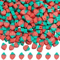 300Pcs Handmade Polymer Clay Beads