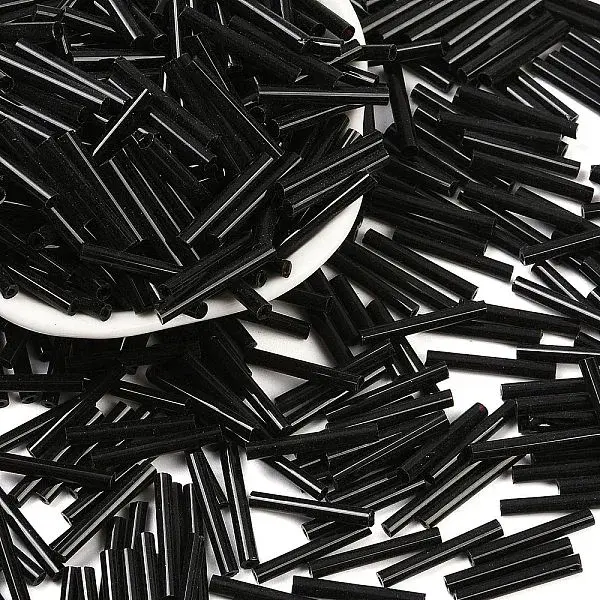 Opaque Glass Bugle Beads