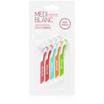 MEDIBLANC Mezizubní kartáček tvar L 5 ks mix