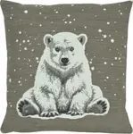 Povlak na polštář Arktos, čtverec 45x45 cm, taupe - Sander