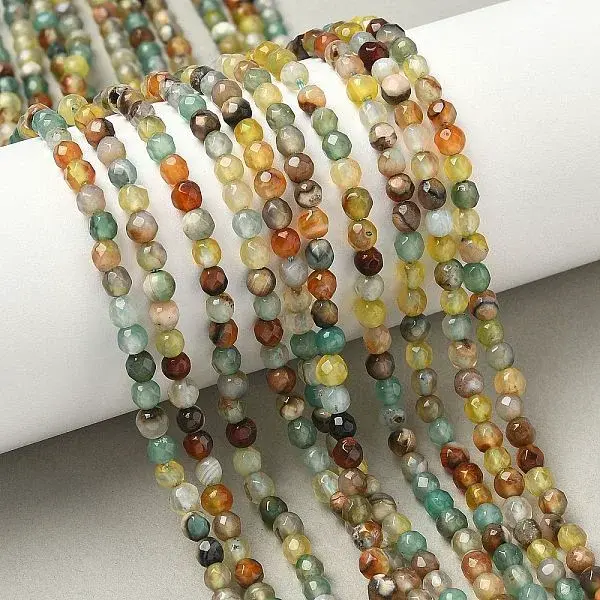 Natural Agate Beads Strands