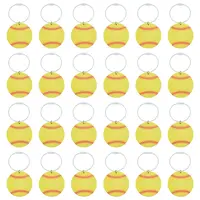 24Pcs Acrylic Pendant Decorations