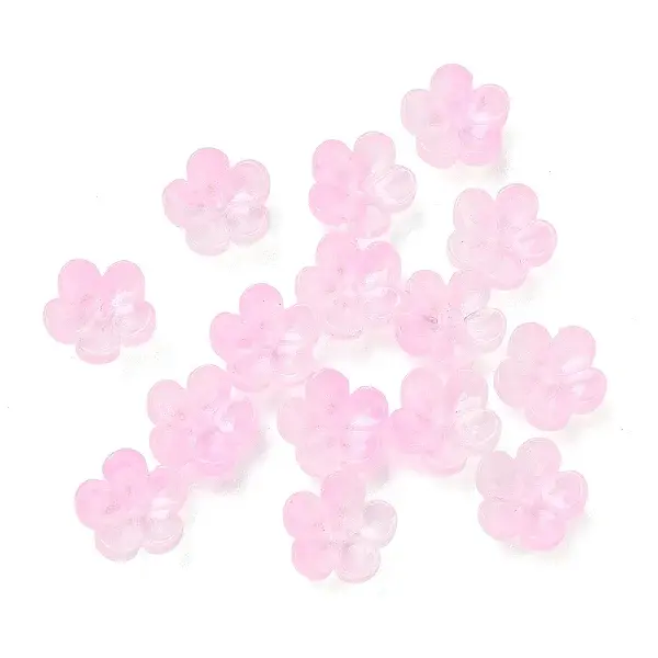 Dyed & Heated Glass Bead Caps