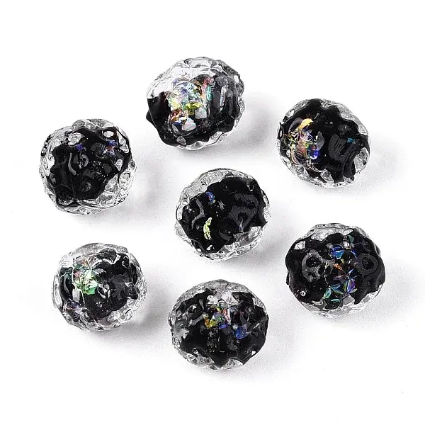 Handmade Foil Glass Beads
