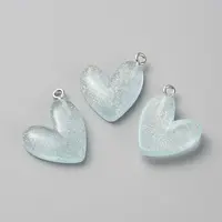 Transparent Resin Pendants