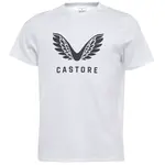 CASTORE SS GRAPHIC T-SHIRT Pánske tričko, biela, veľkosť XXL