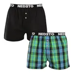 2PACK pánske trenky viacfarebné (2NTC004) 3XL