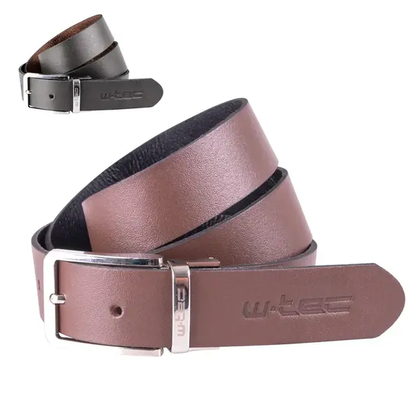 Opasek W-TEC Machoo 115 cm hnědá/černá