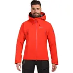 KILPI TRINITY Pánska hardshellová bunda, červená, veľkosť XXXL