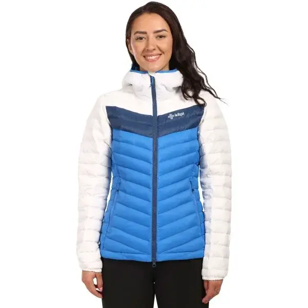 KILPI PYRAMIDEN Dámska páperová bunda, modrá, veľkosť