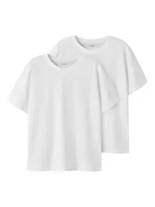 TWO SOON Tričko  biela