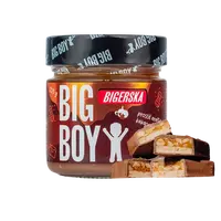BIG BOY Bigerska Sladký arašídový krém s kakaem a slaným karamelem 220 g