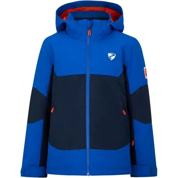 Ziener AGIMO-Z Dětská lyžařská bunda, modrá, velikost