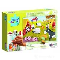 Vertikální okenní puzzle - Farma 24 dílků