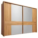 Dieter Knoll ŠATNÍ SKŘÍŇ SE ZRCADLEM, dub, barvy dubu, 250/236/67 cm