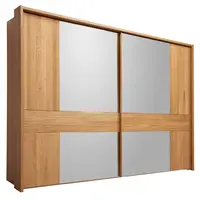 Dieter Knoll ŠATNÍ SKŘÍŇ SE ZRCADLEM, dub, barvy dubu, 250/236/67 cm