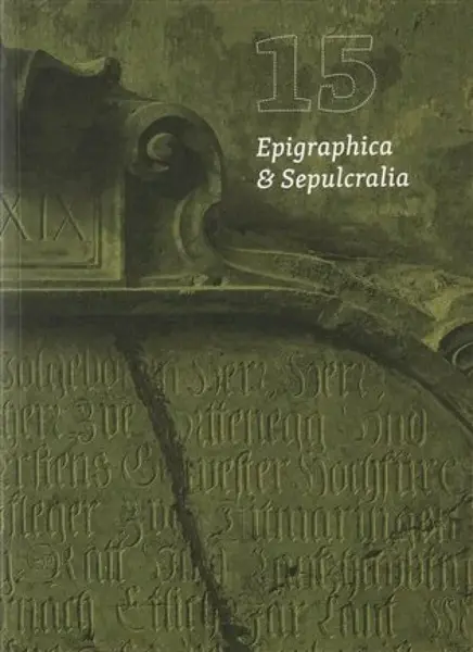 Epigraphica & Sepulcralia 15