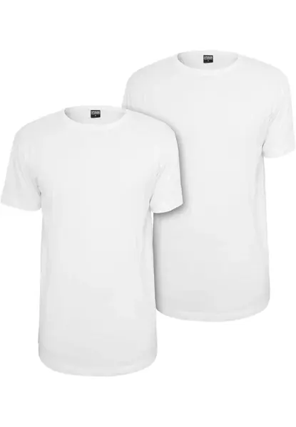 Bílé dlouhé triko 2-pack